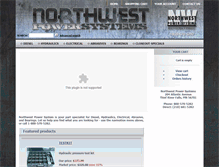 Tablet Screenshot of northwest-power-system.com